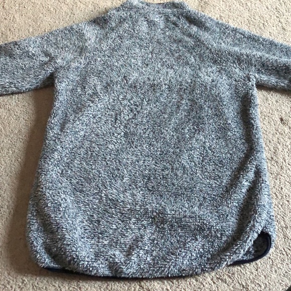 Marked Blue Sherpa Pullover - Picture 5 of 6